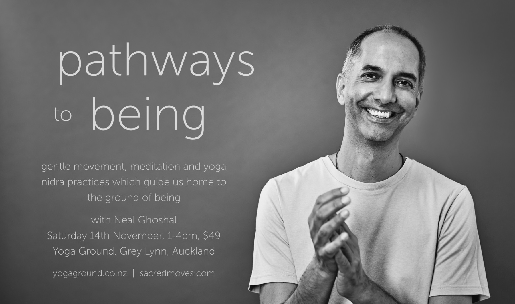 Pathways to Being, November 2026 poster
